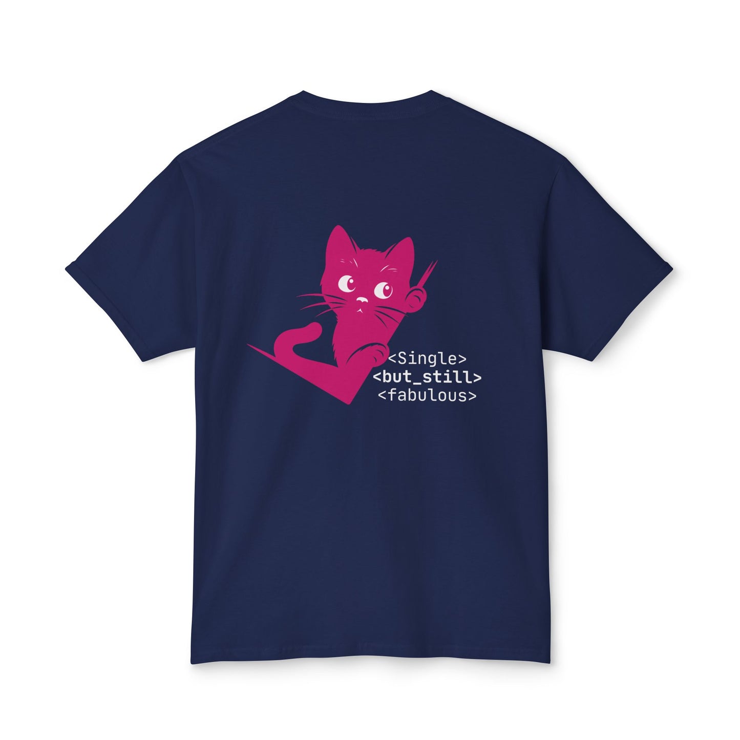 Maglietta con gatto single ma ancora favoloso | Maglietta HD Cotton™