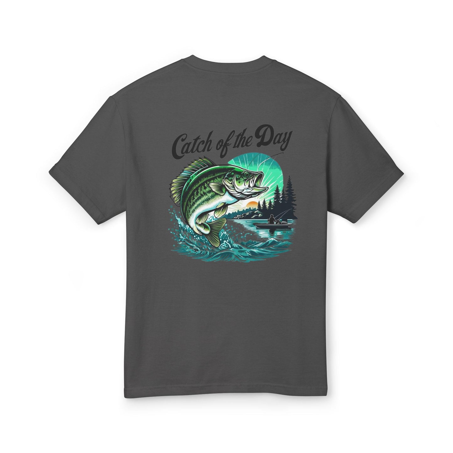 Catch of the Day Fishing Tee - Heavyweight Cotton Shirt