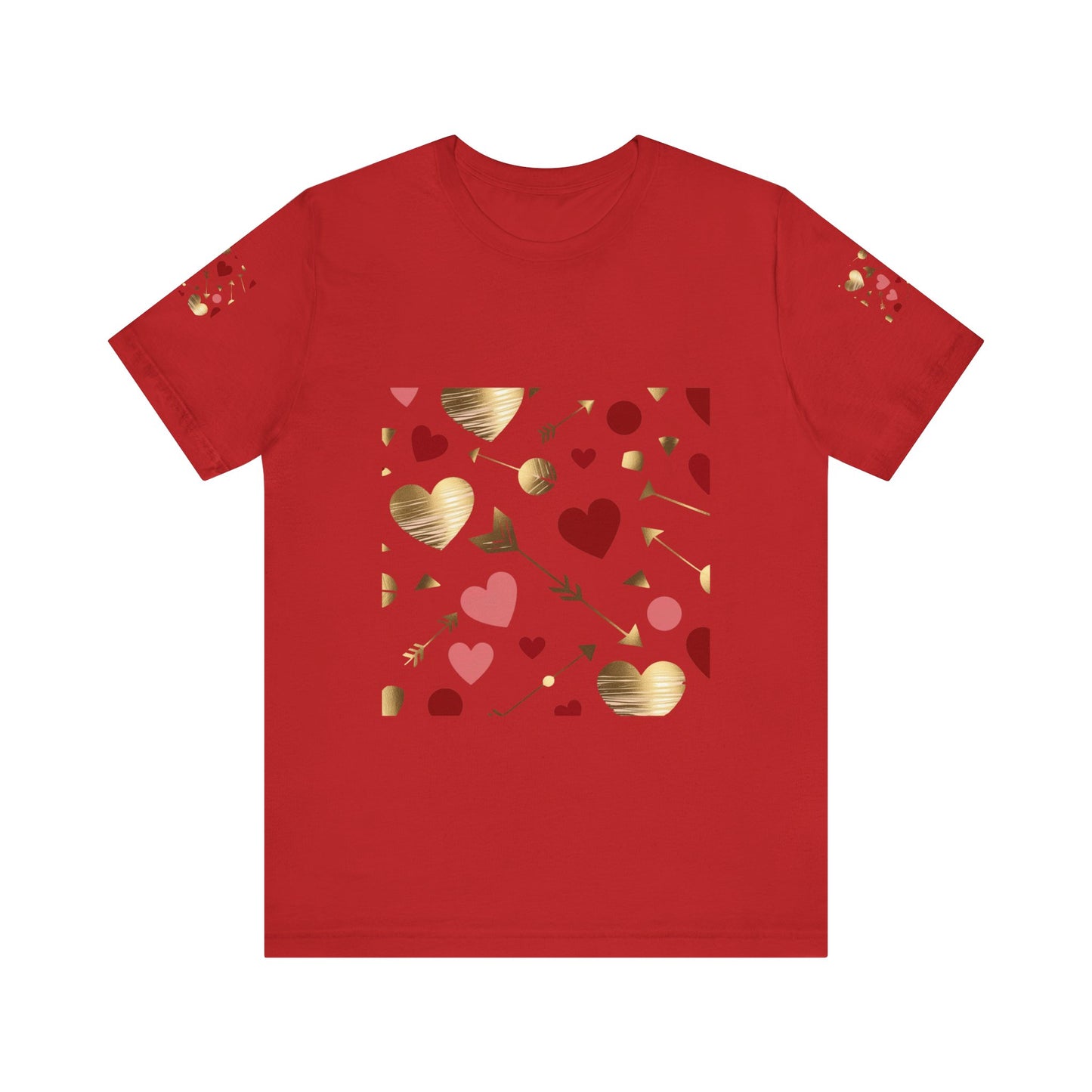 Romantic Hearts Short Sleeve Tee