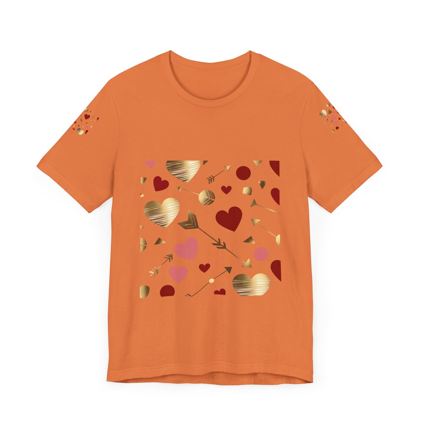 Romantic Hearts Short Sleeve Tee