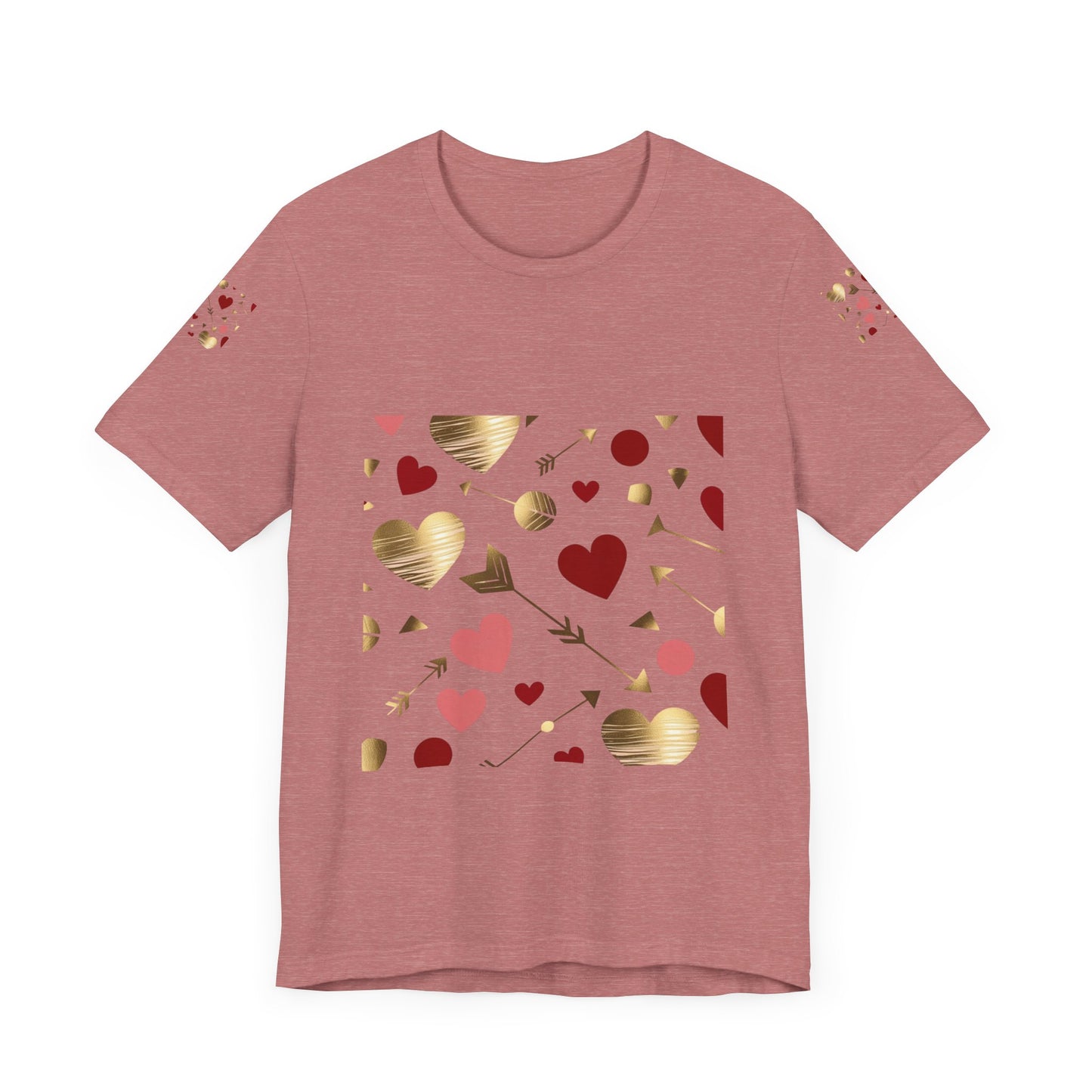 Romantic Hearts Short Sleeve Tee