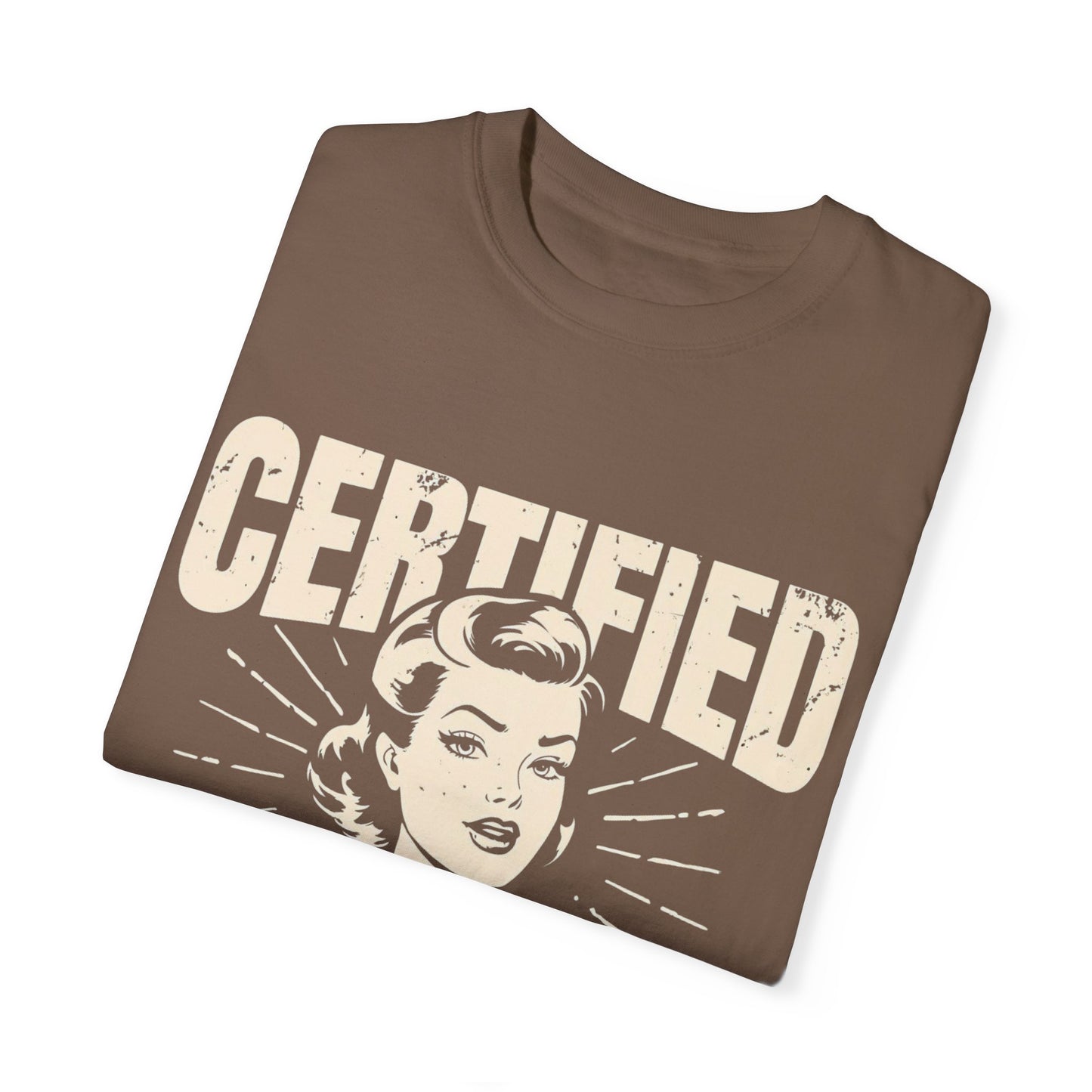 Certified Attitud Garment-Dyed T-Shirt - Casual & Confident Style