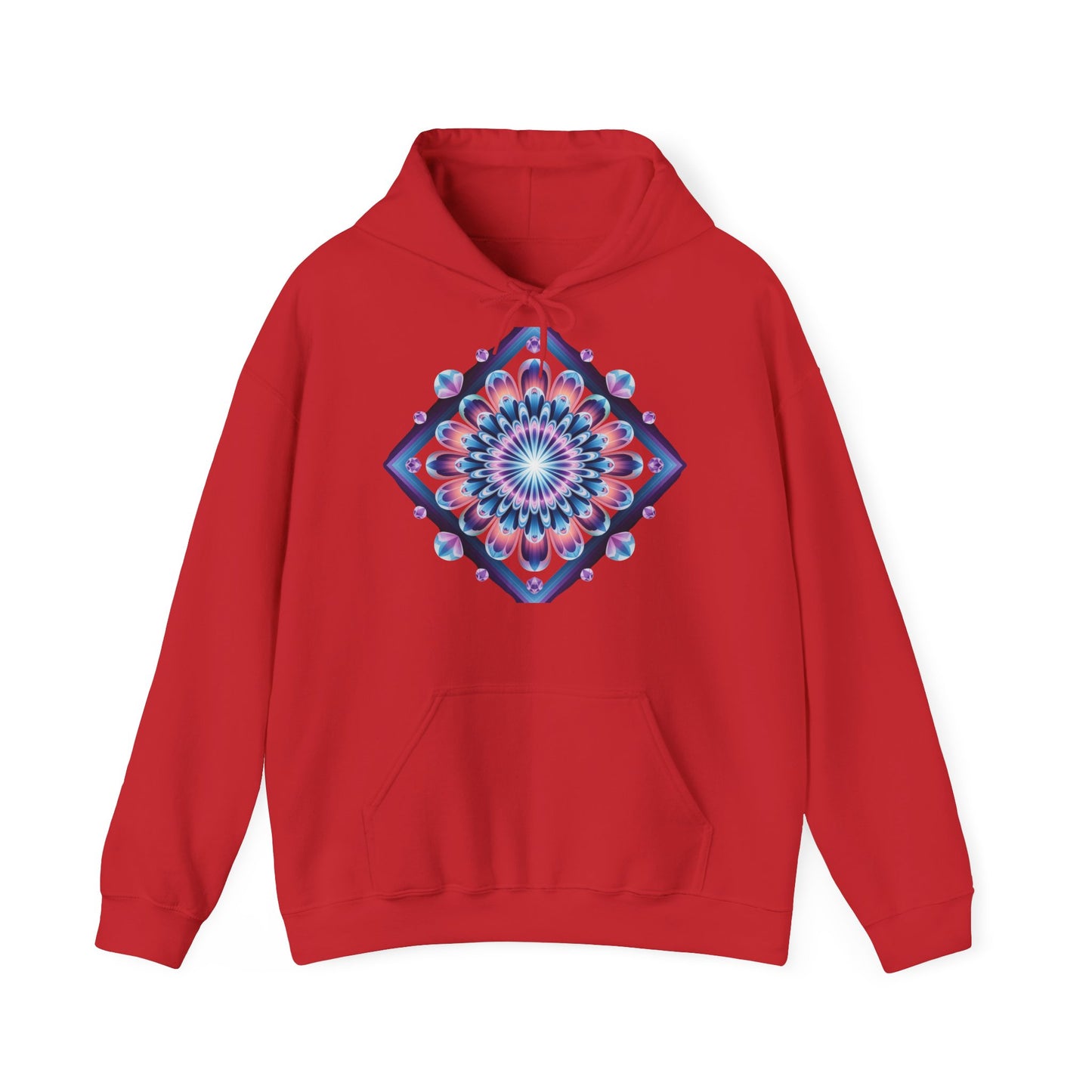 Mandala Hoodie for Comfort & Style, Cozy Wear, Gift for Her, Unique Sweatshirt, Festival Outfit, Everyday Fashion