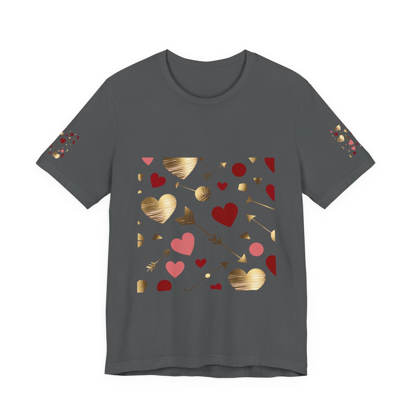 Romantic Hearts Short Sleeve Tee