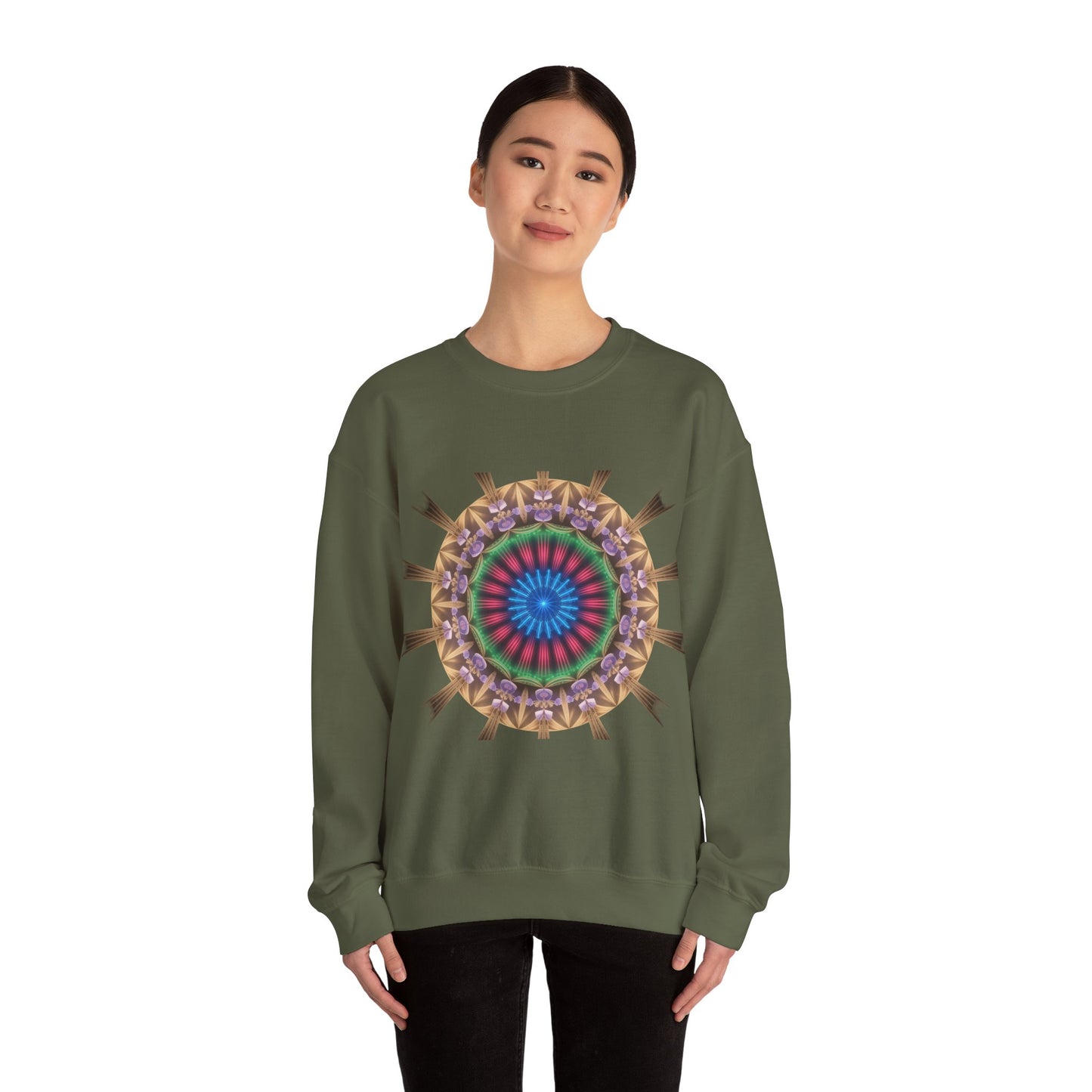 Bohemian Kaleidoscope Sweatshirt, Cozy Crewneck, Perfect for Festivals and Everyday Wear, Unique Graphic Sweatshirt, Gift for [...]