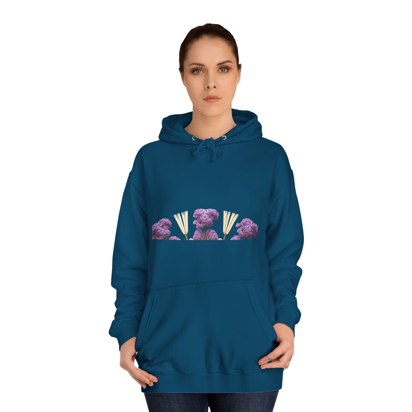Trendy College Hoodie with Floral Mandala Design, Women's Pullover, Cozy Gift for Students, College Apparel, Casual Wear, Comfortable [...]