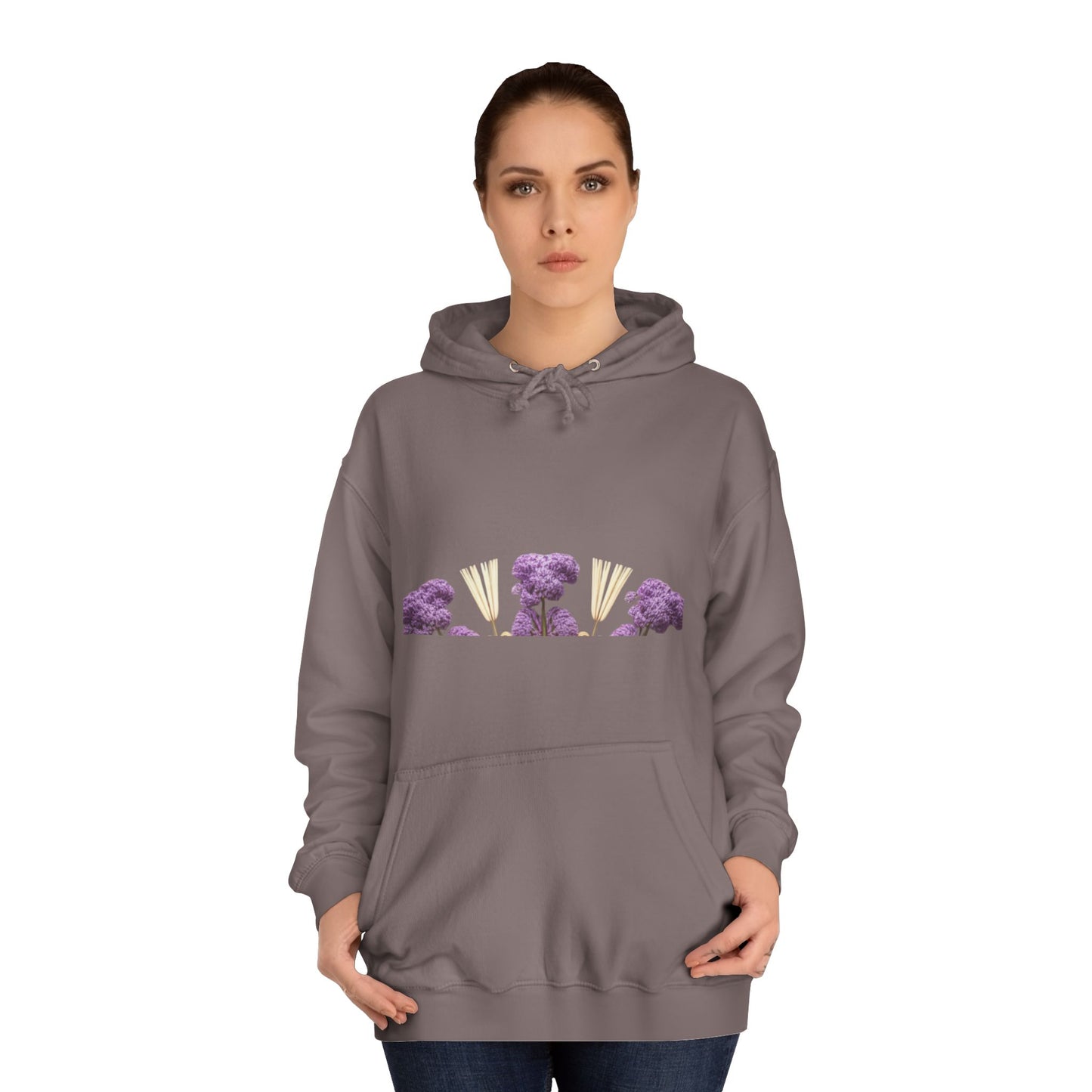 Trendy College Hoodie with Floral Mandala Design, Women's Pullover, Cozy Gift for Students, College Apparel, Casual Wear, Comfortable [...]