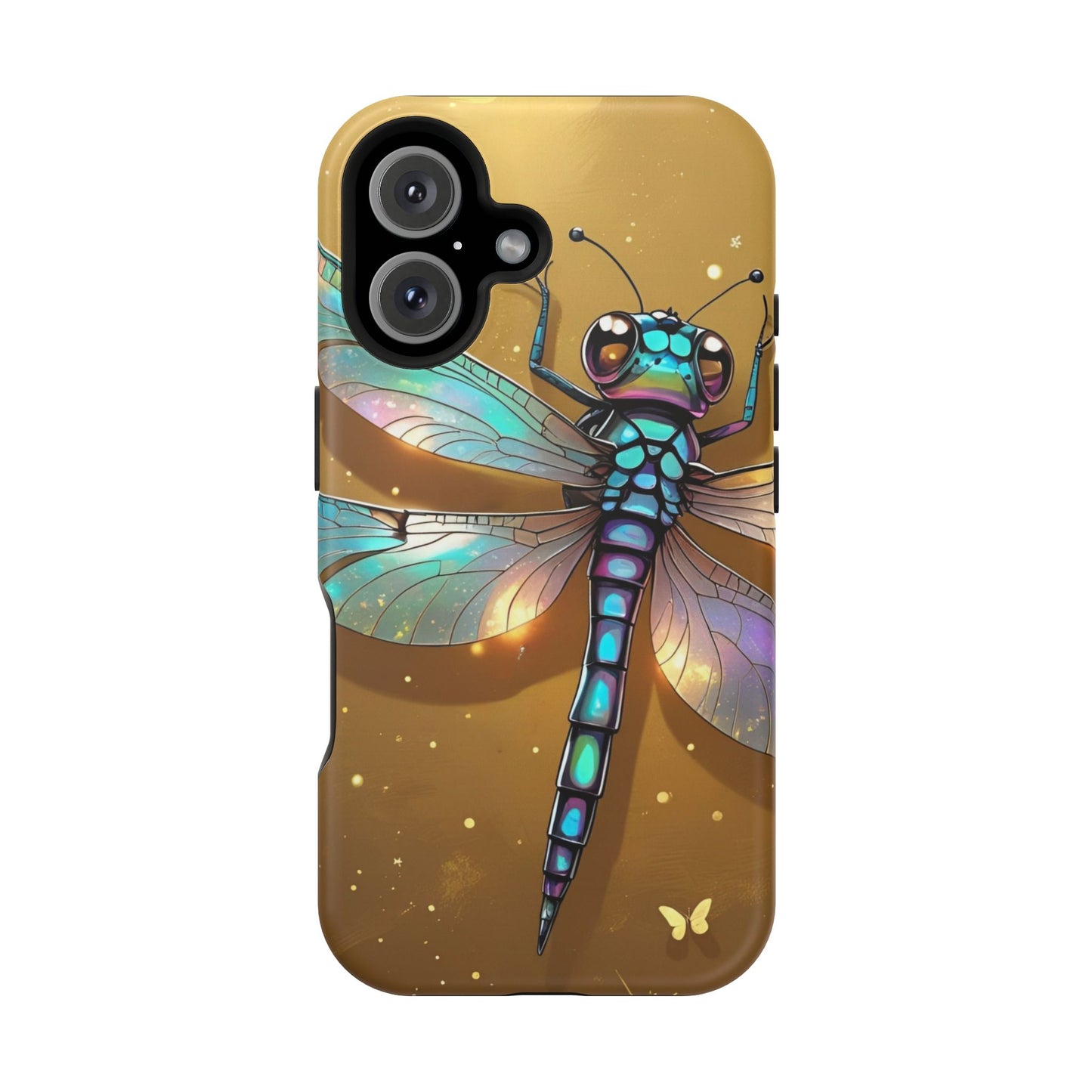Dragonfly Magnetic Phone Case, Colorful Phone Cover, Gift for Nature Lovers, Unique Phone Accessory, Eco-Friendly Design
