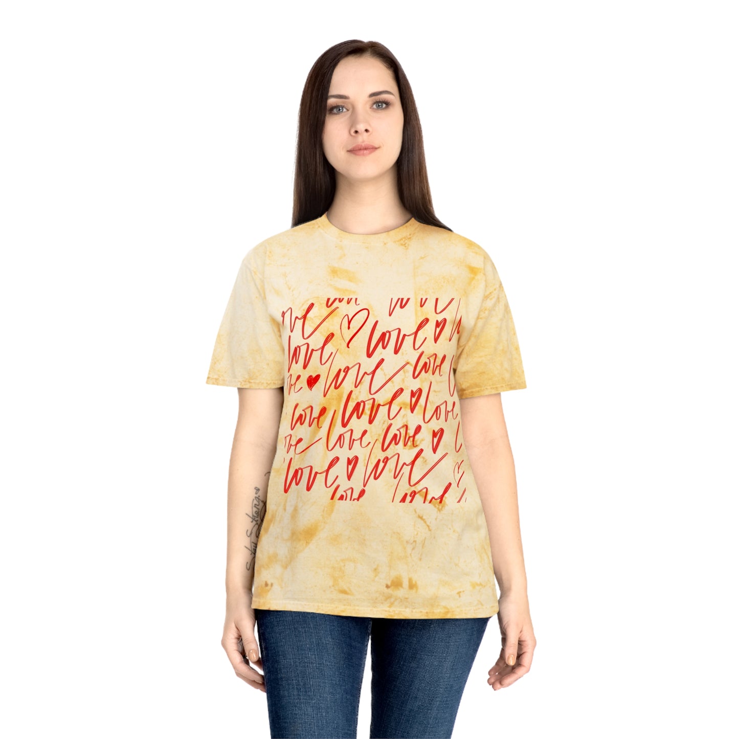 Camiseta Color Blast Love para almas apasionadas | Perfecta para el día a día