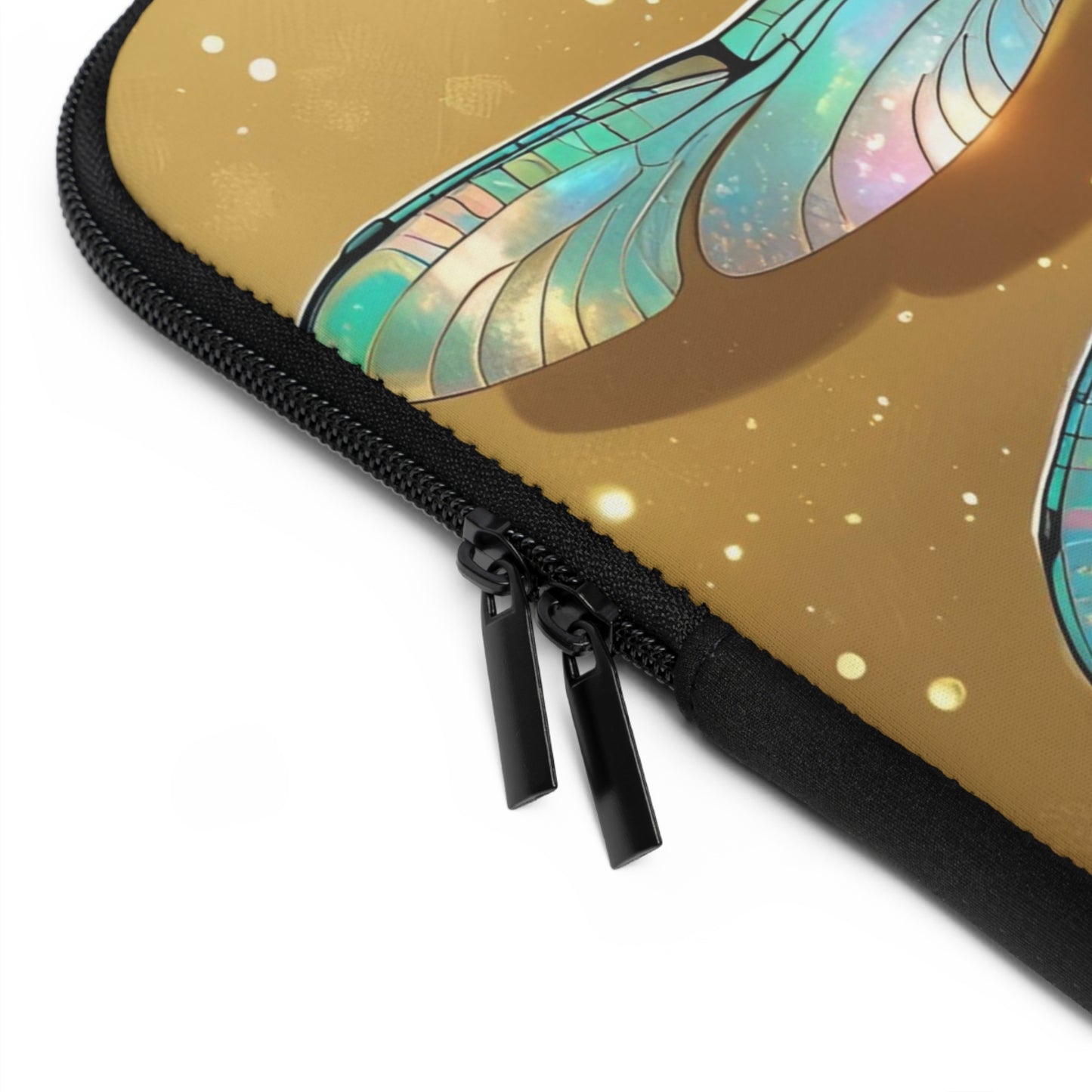 Colorful Dragonfly Laptop Sleeve, Artistic Laptop Case, Unique Zip Pouch, Gift for Students, Mother’s Day Present, Tech Accessory