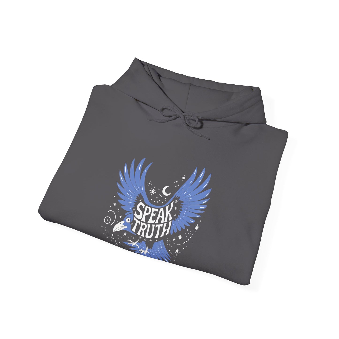 Women's Heavy Blend™ Hooded Sweatshirt with 'Speak Truth' Design - Inspirational Gift, Cozy Layering, Casual Wear, Gift for Friends, [...]
