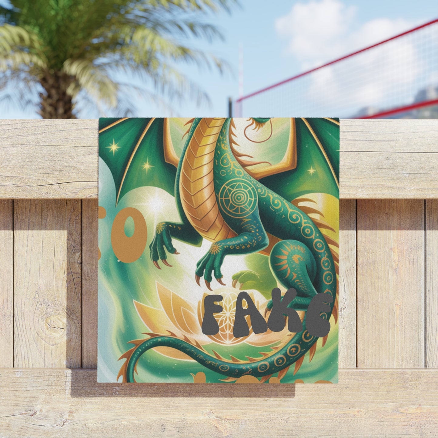 Mythical Dragon Beach Towels, Dragon Art Towel, Fantasy Towel, Summer Fun, Poolside Essential, Gift for Dragon Lovers
