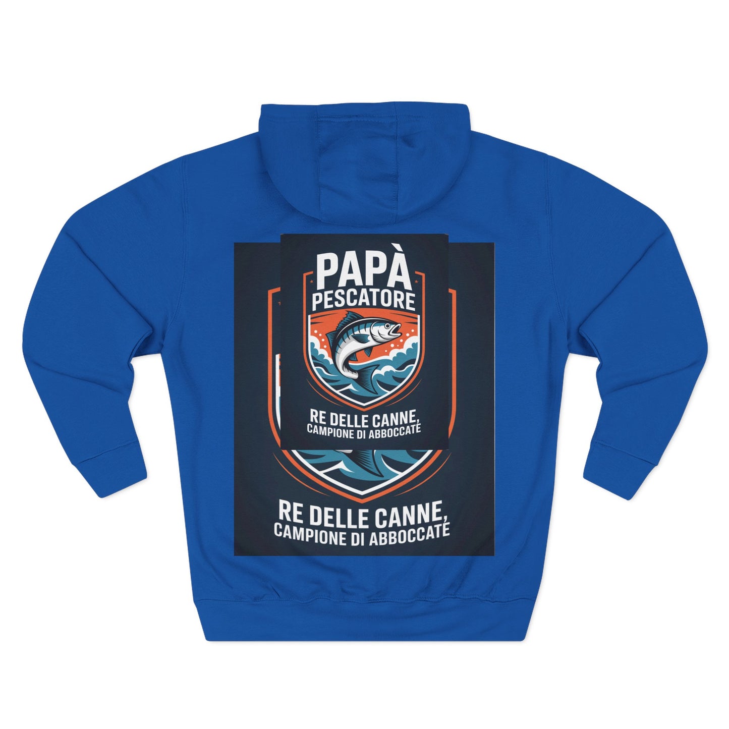 Fishing Dad Fleece Hoodie - Perfect Gift for Pescatore Lovers, Cozy Pullover for Fathers Day, Fishing Enthusiasts, Casual Wear, [...]