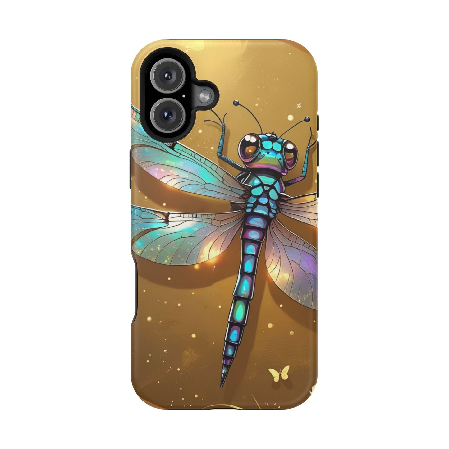 Dragonfly Magnetic Phone Case, Colorful Phone Cover, Gift for Nature Lovers, Unique Phone Accessory, Eco-Friendly Design