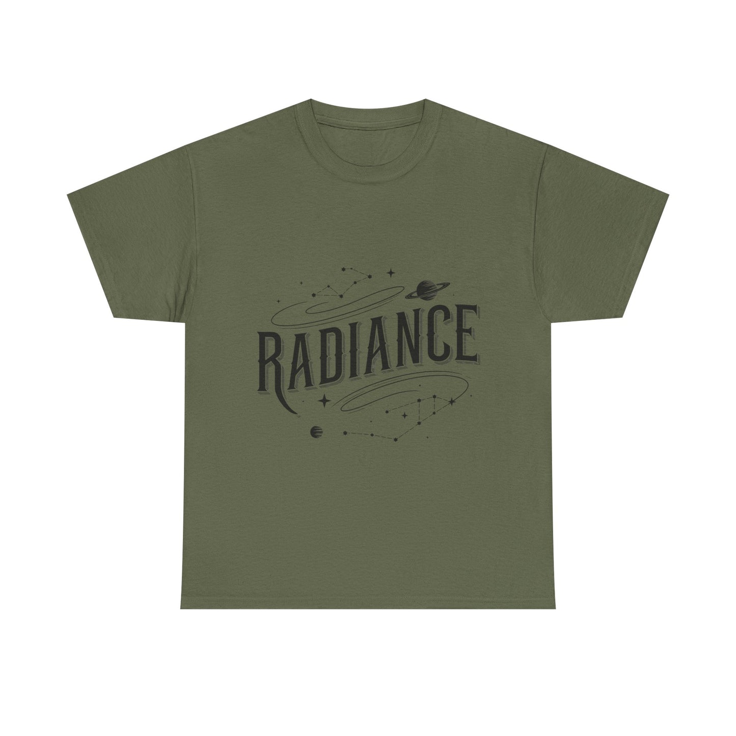 Radiance Unisex Heavy Cotton Tee - Cosmic Design for Star Gazers
