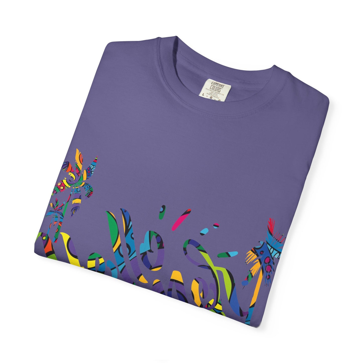 Gold Heart Pattern Women T-Shirt