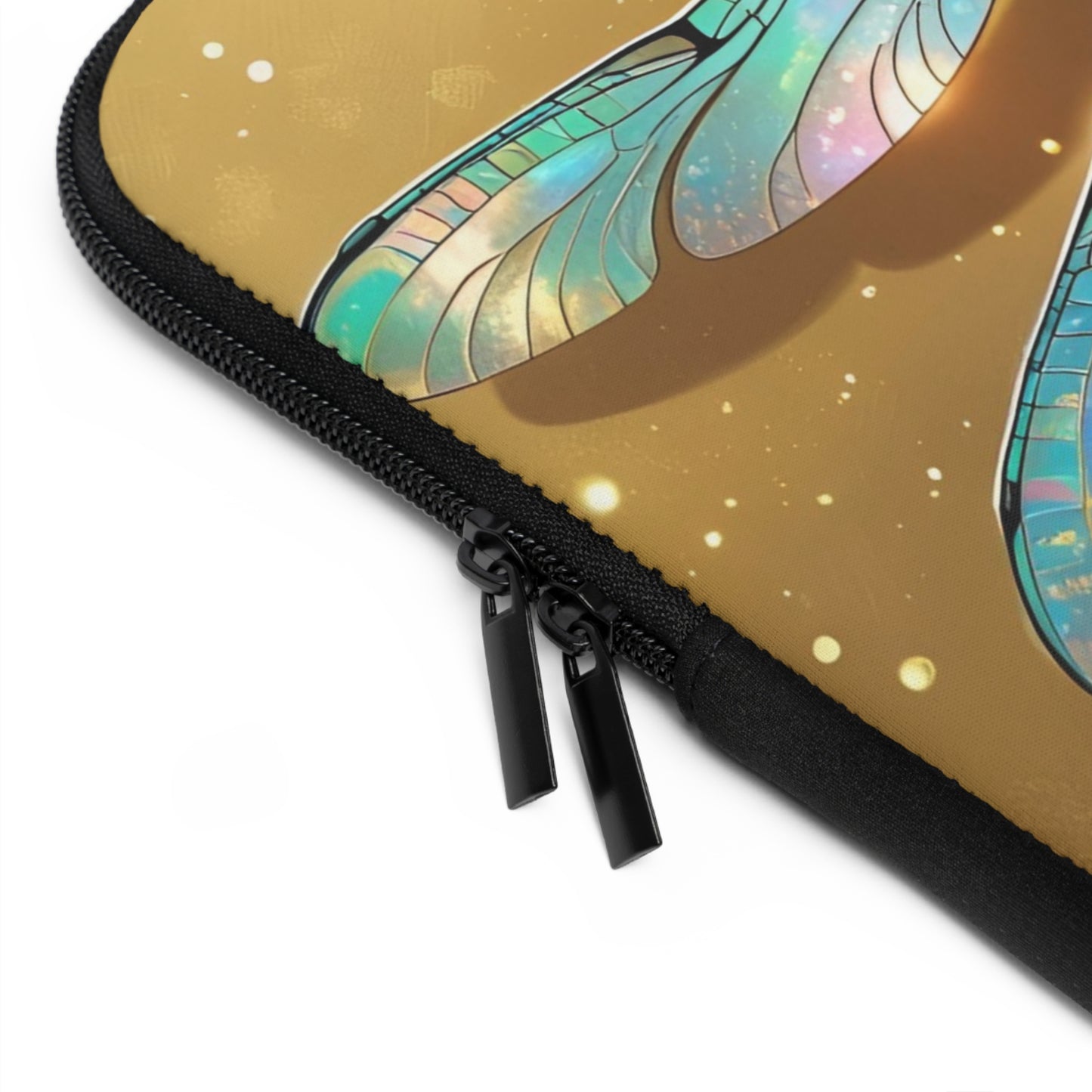 Colorful Dragonfly Laptop Sleeve, Artistic Laptop Case, Unique Zip Pouch, Gift for Students, Mother’s Day Present, Tech Accessory