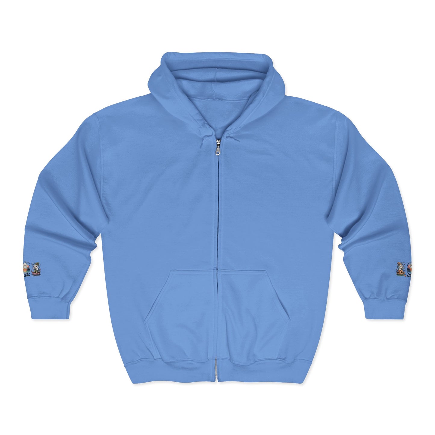 Cozy Unisex Zip Hoodie with Custom Design | Casual Fashion, Gift for Him/Her, Everyday Comfort, Stylish Layering