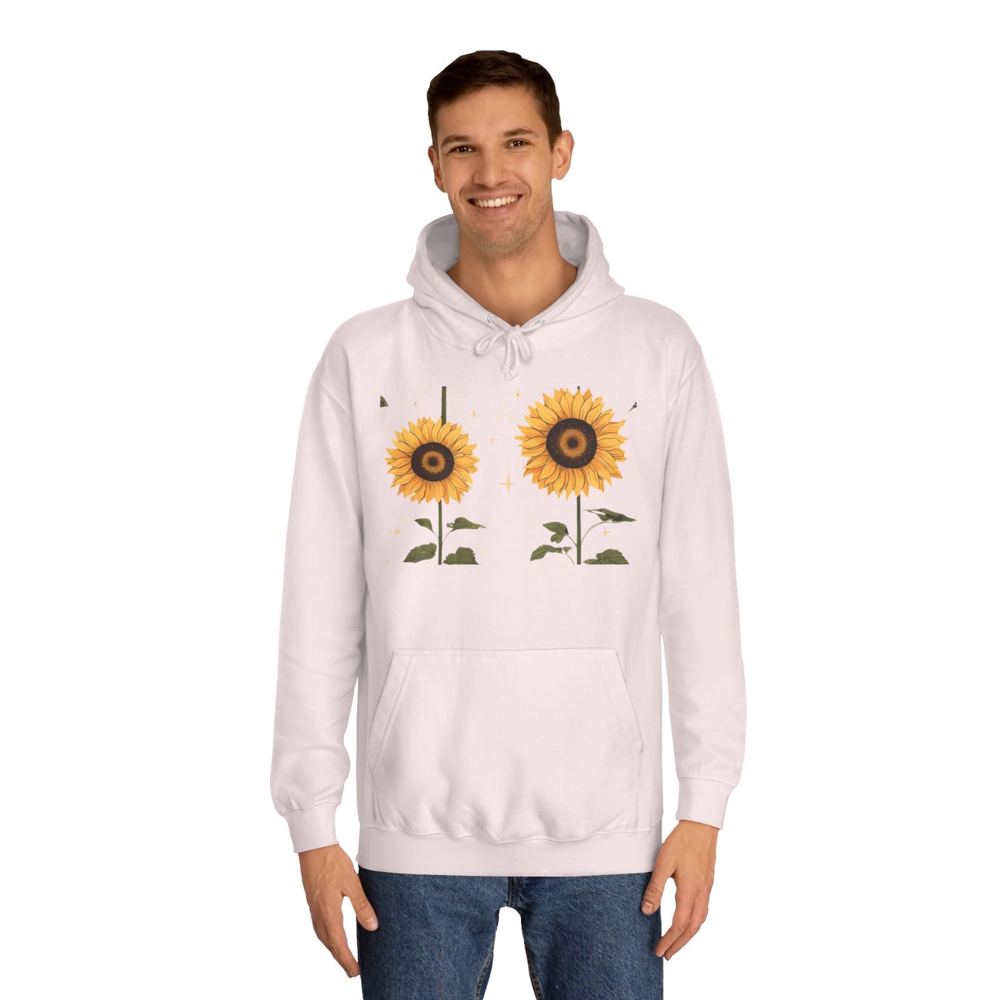 Bonita sudadera con capucha universitaria con lazo rosa: elegante y cómoda 