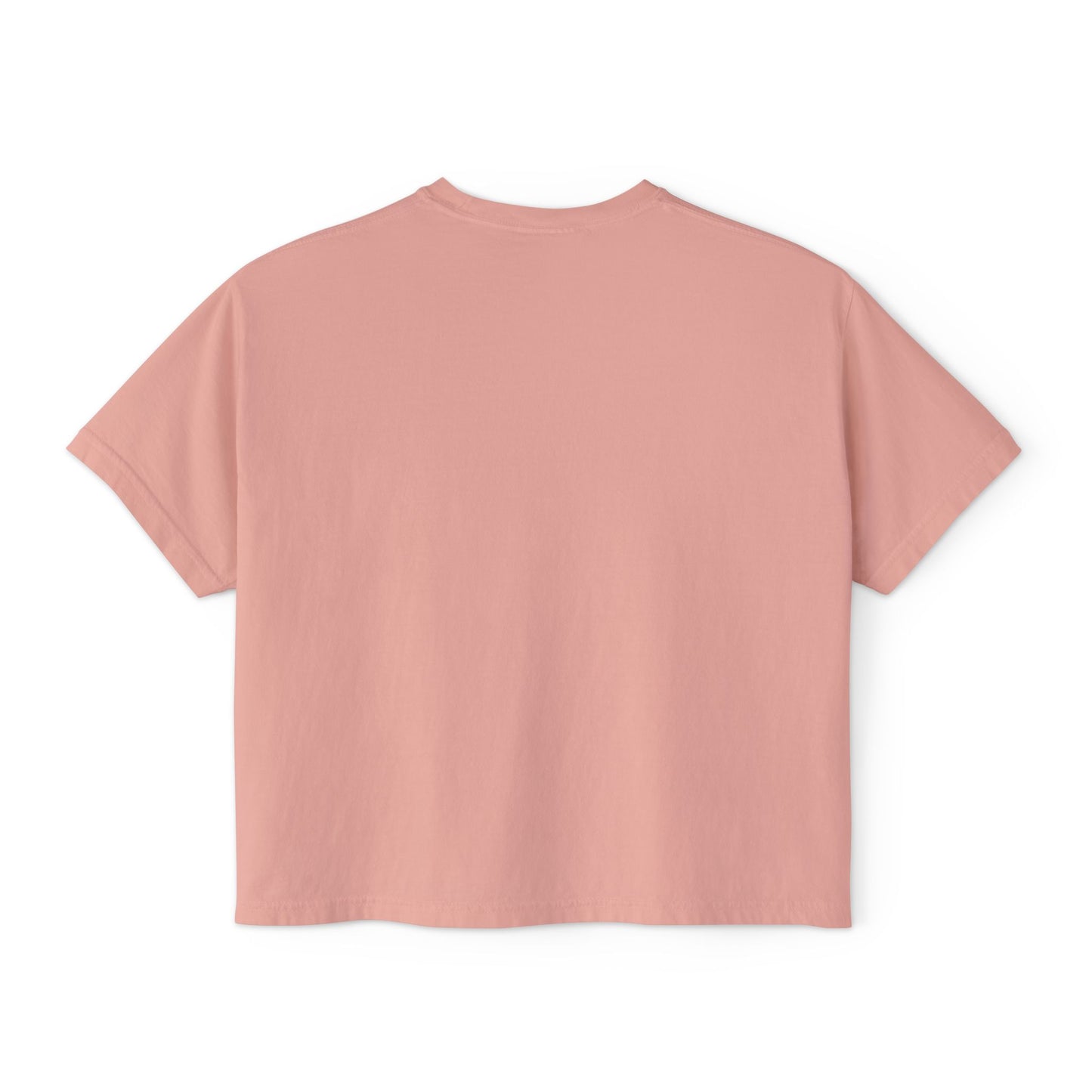 Flower Power Women's Boxy Tee, Vintage Inspired Top, Casual Streetwear, Boho Style Shirt, Perfect for Festivals, Everyday Wear