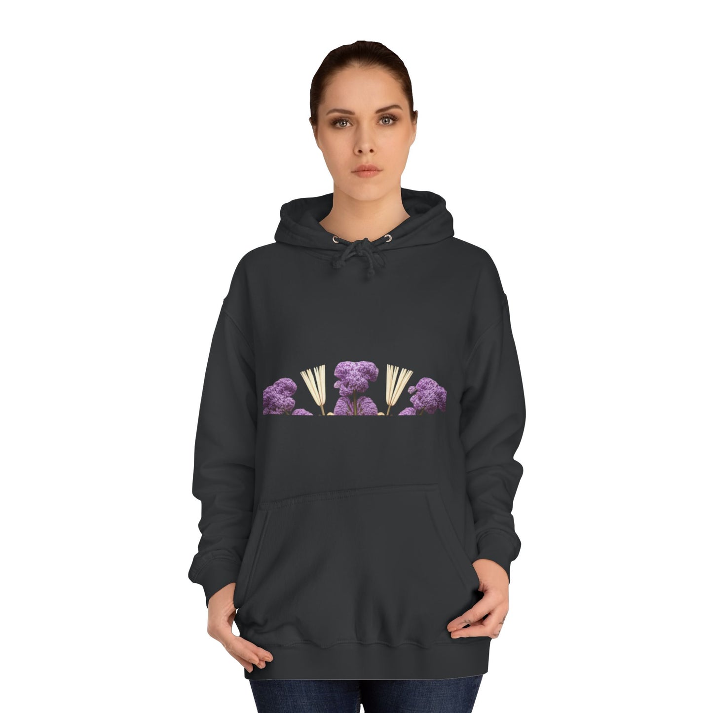 Trendy College Hoodie with Floral Mandala Design, Women's Pullover, Cozy Gift for Students, College Apparel, Casual Wear, Comfortable [...]
