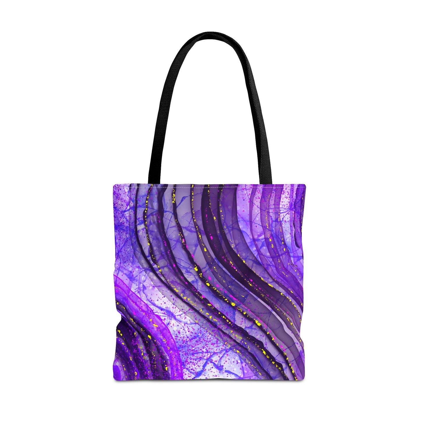 Artistic Purple Tote Bag - Stylish & Colorful Accessory for Every Occasion
