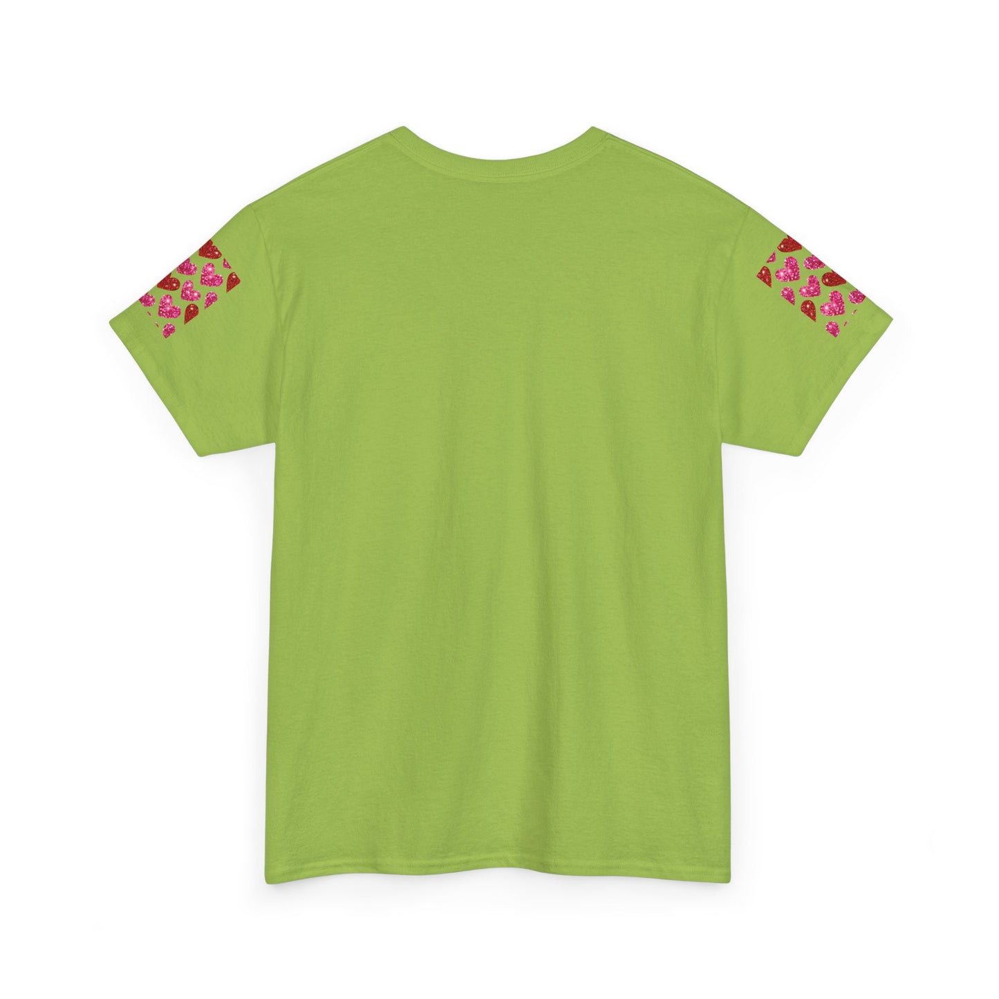 Sparkling Hearts Cotton Tee - Perfect for Valentine's Day & Love Celebrations