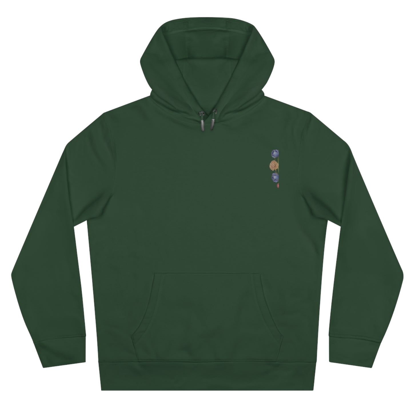 Colorful King Hooded Sweatshirt with Floral Mandala, Comfortable Streetwear, Layering Piece, Casual Wear, Trendy Hoodie