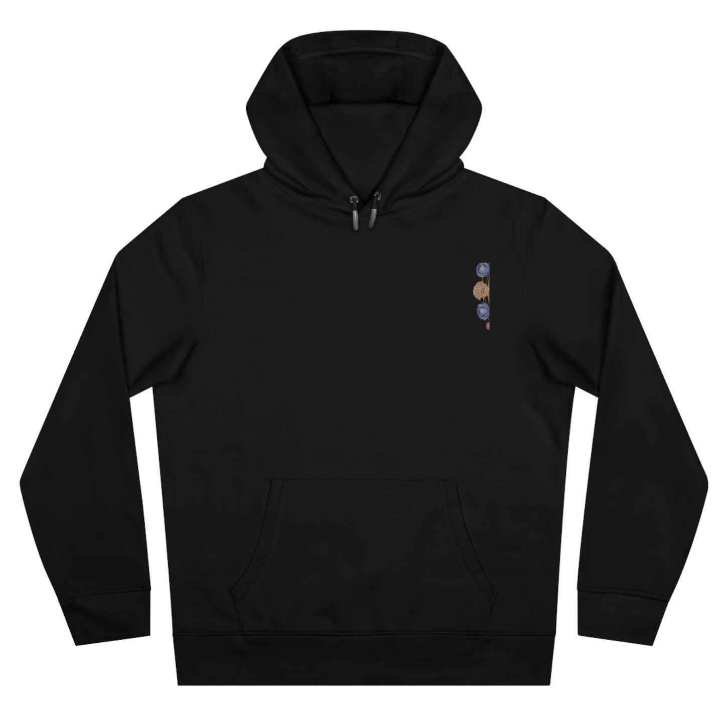 Colorful King Hooded Sweatshirt with Floral Mandala, Comfortable Streetwear, Layering Piece, Casual Wear, Trendy Hoodie