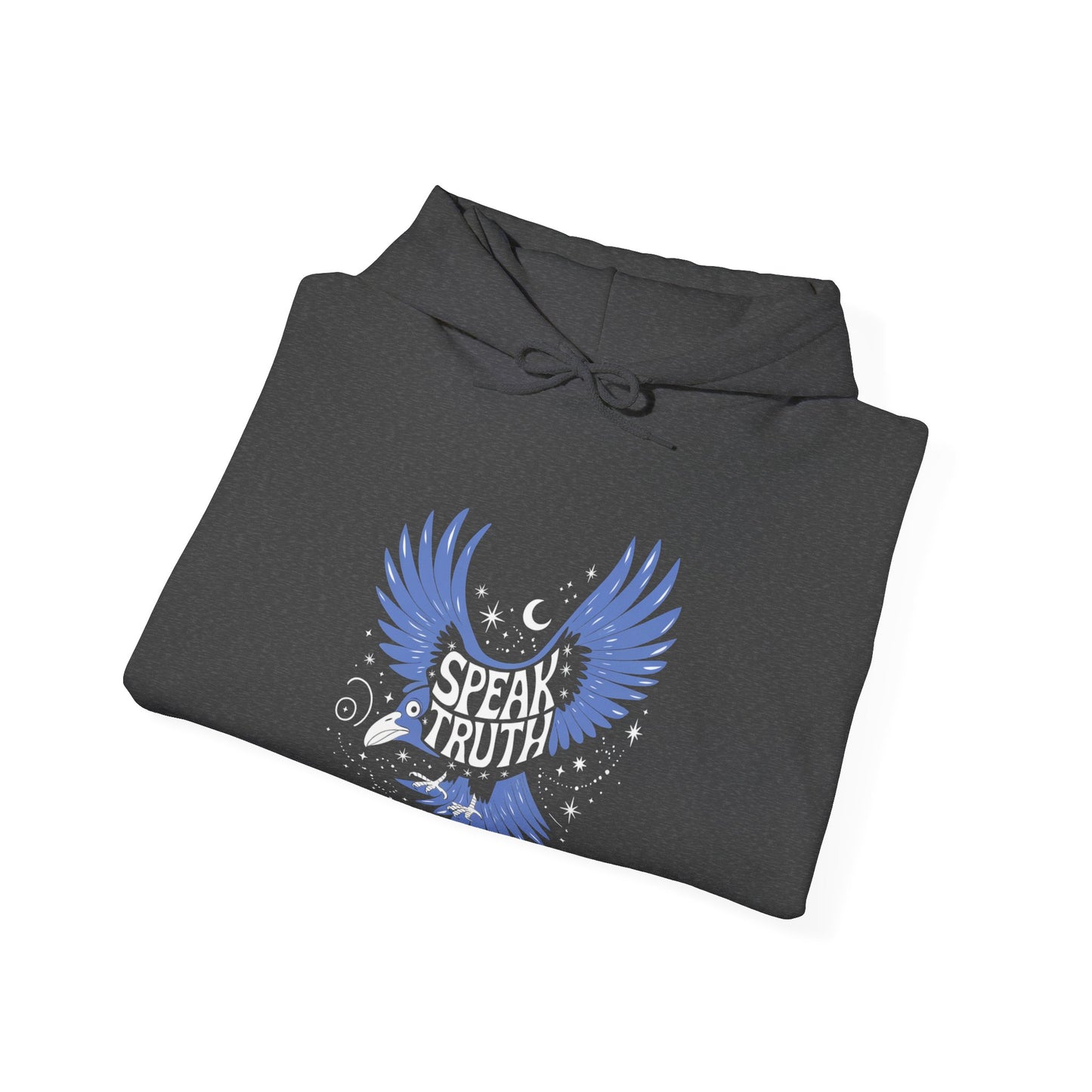 Women's Heavy Blend™ Hooded Sweatshirt with 'Speak Truth' Design - Inspirational Gift, Cozy Layering, Casual Wear, Gift for Friends, [...]