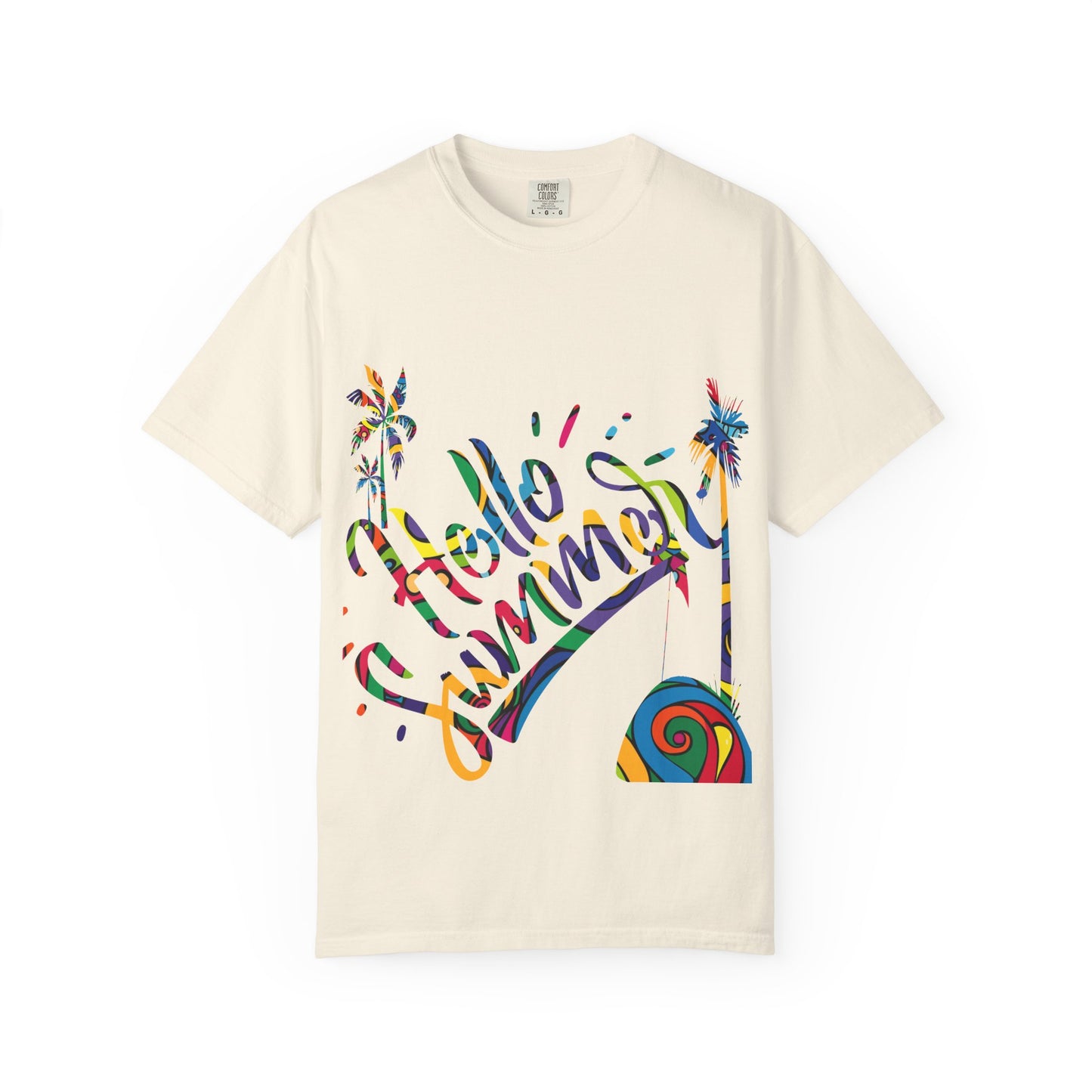 Gold Heart Pattern Women T-Shirt