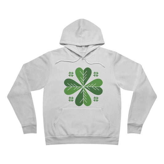 Sudadera con capucha de polar con estampado de corazones: cómoda y elegante para todas las ocasiones 