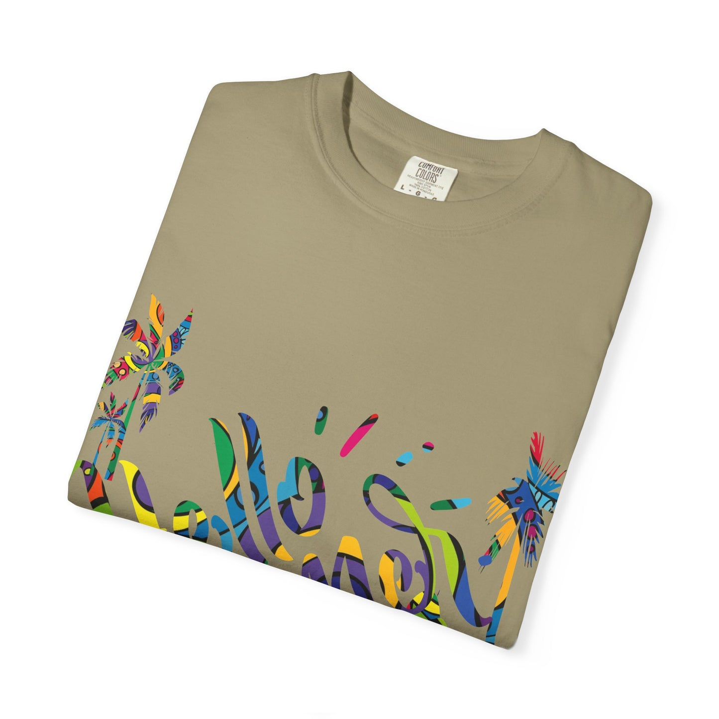 Gold Heart Pattern Women T-Shirt