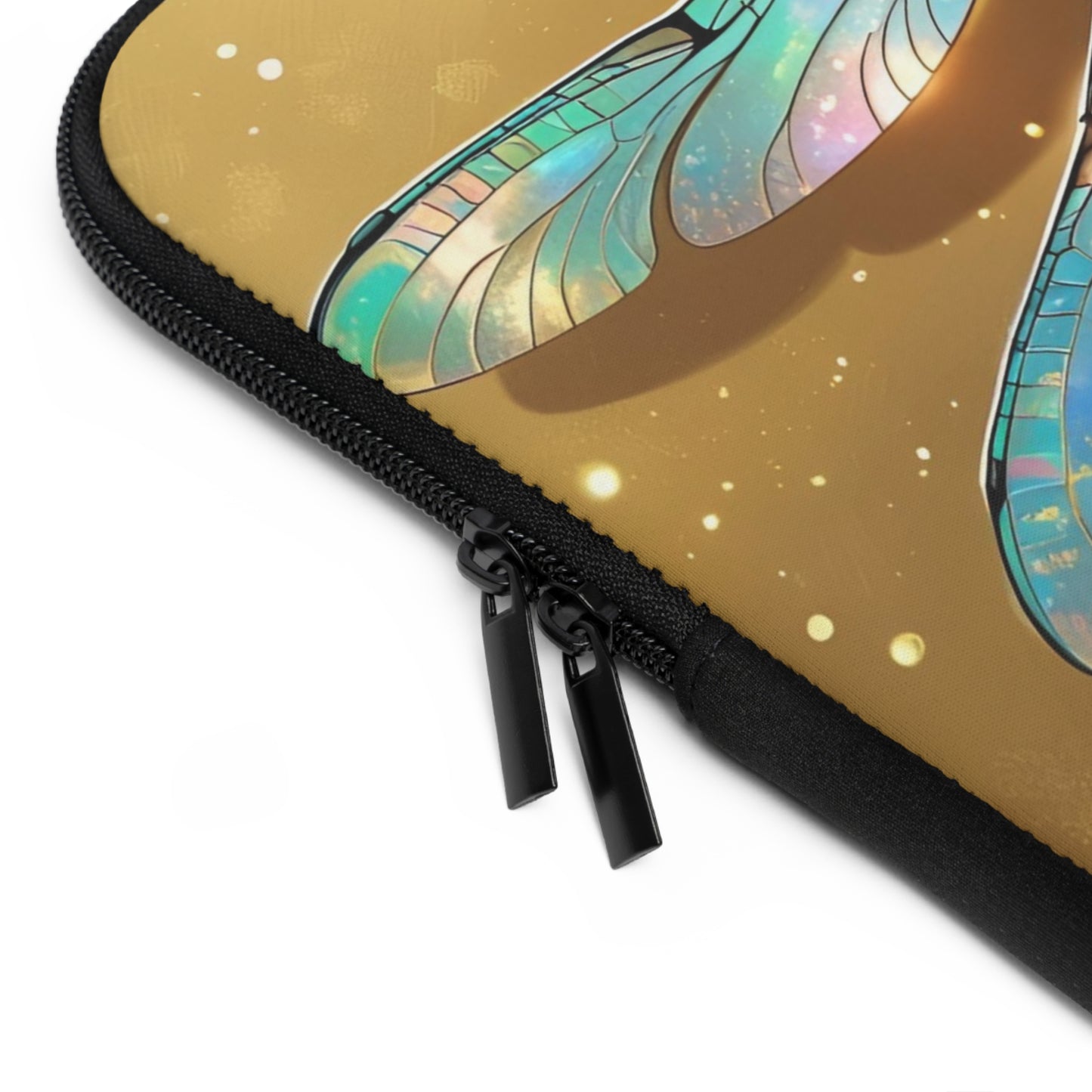 Colorful Dragonfly Laptop Sleeve, Artistic Laptop Case, Unique Zip Pouch, Gift for Students, Mother’s Day Present, Tech Accessory