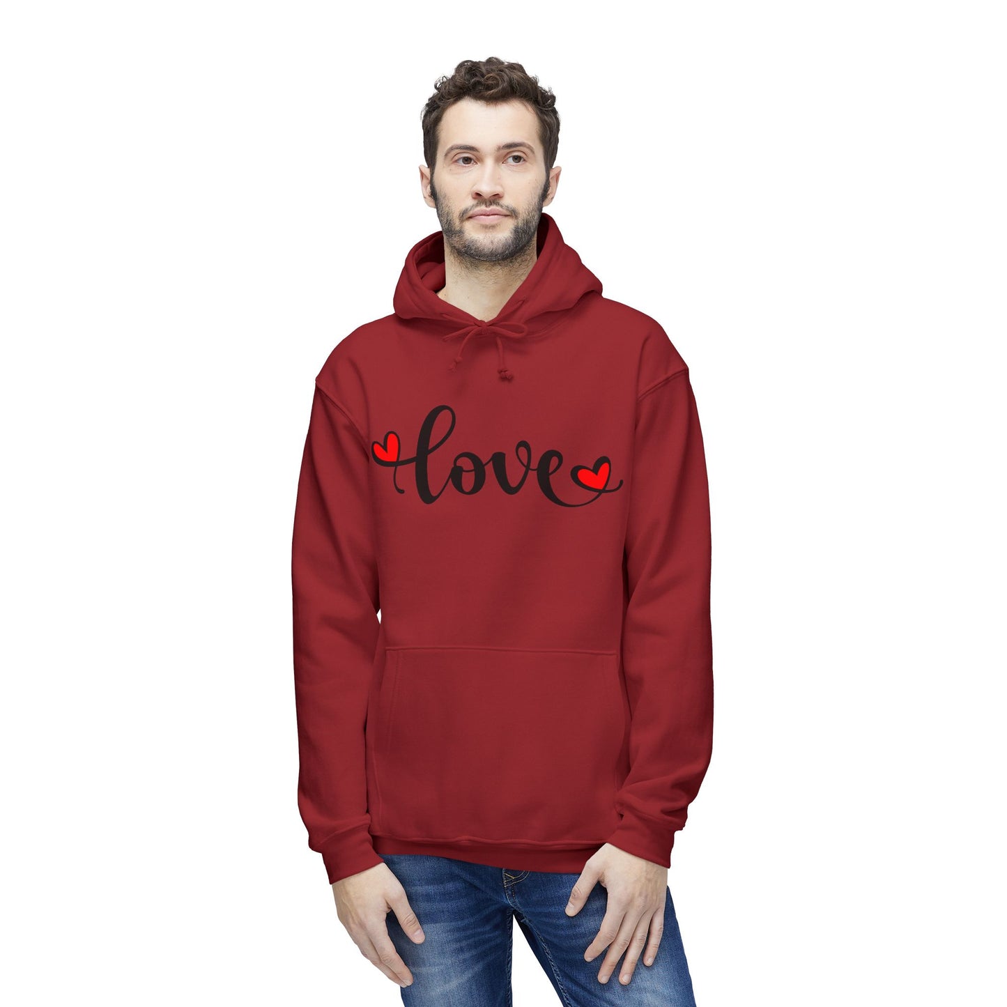 Love Hooded Sweatshirt - Made in the USA