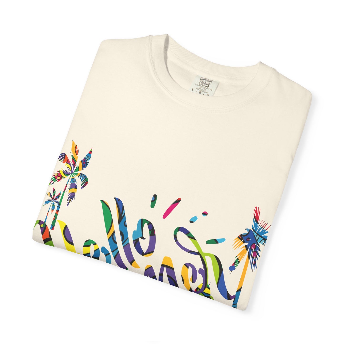 Gold Heart Pattern Women T-Shirt
