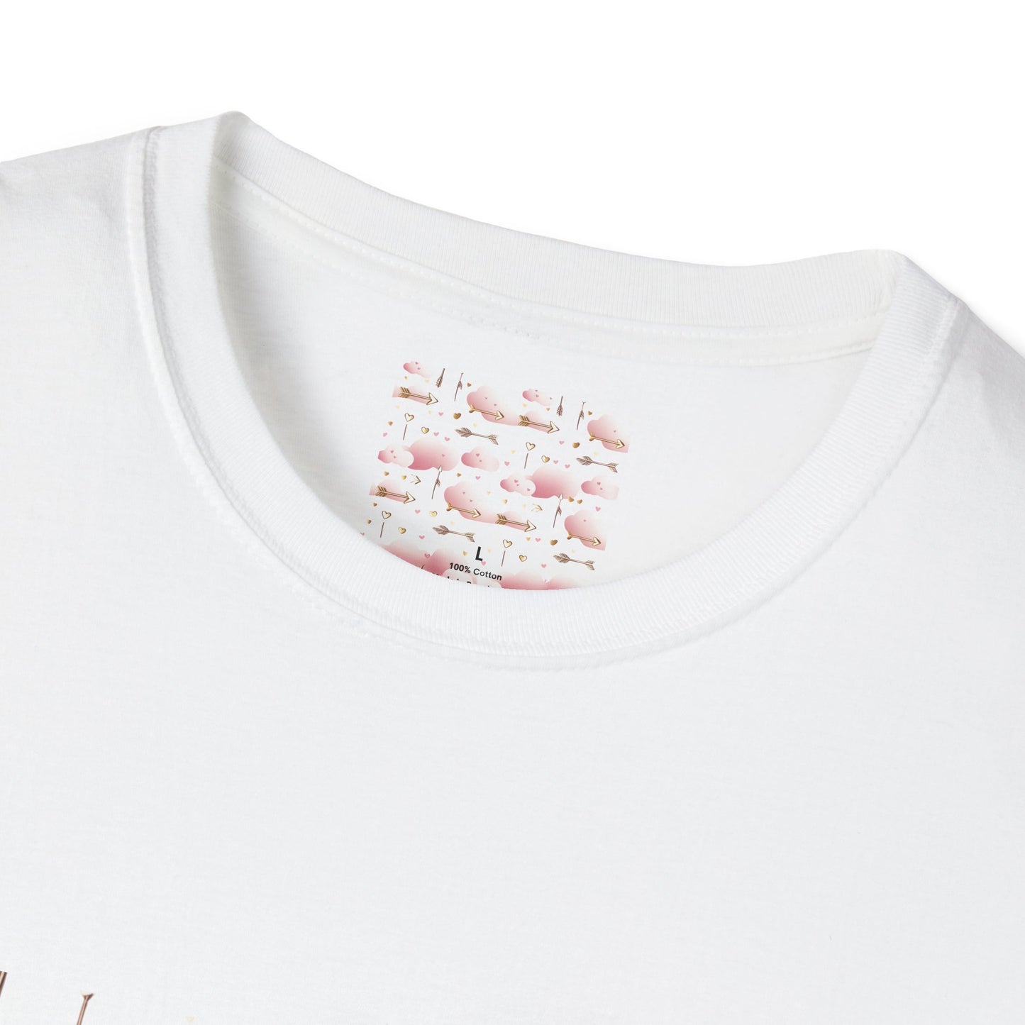 Camiseta de estilo suave Cotton Candy Dreams: bonito diseño en tonos pastel para un uso informal y divertido 