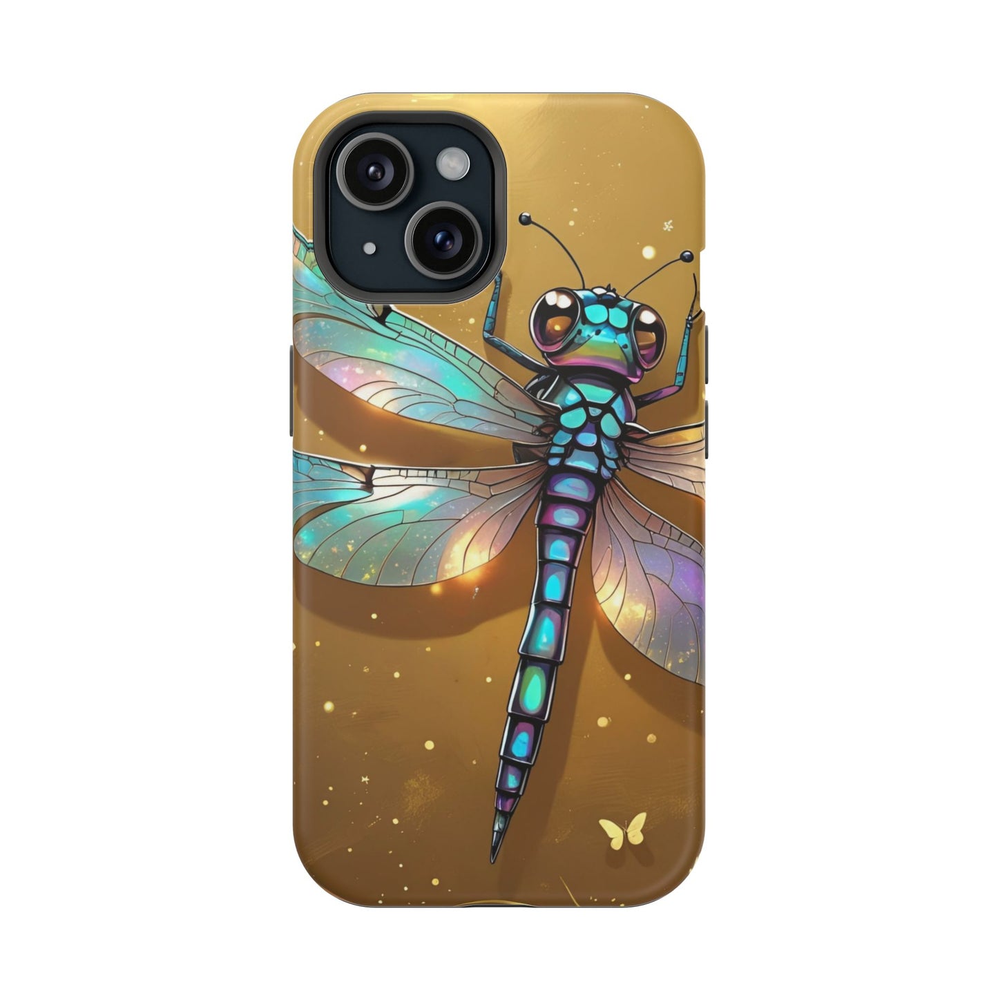 Dragonfly Magnetic Phone Case, Colorful Phone Cover, Gift for Nature Lovers, Unique Phone Accessory, Eco-Friendly Design
