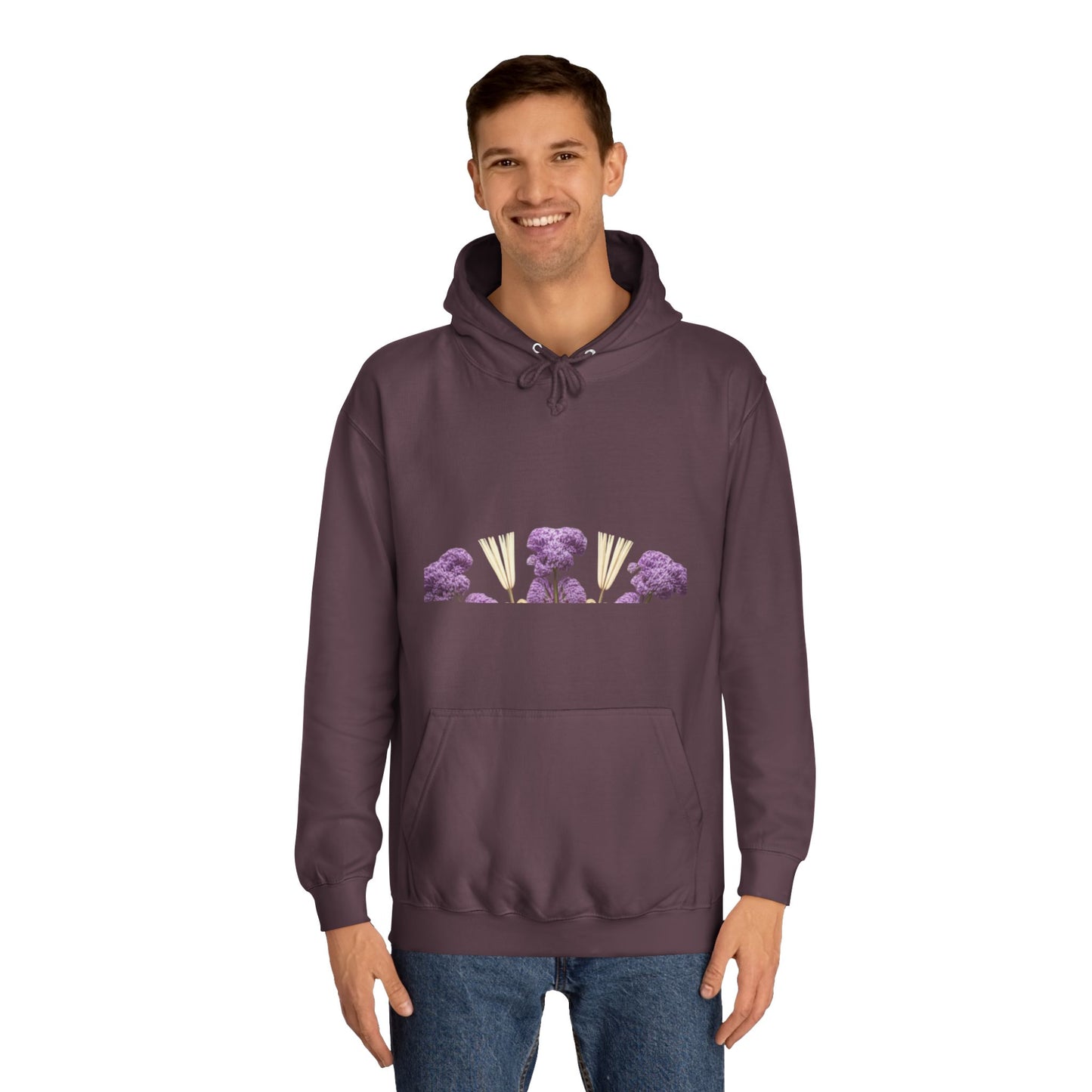 Trendy College Hoodie with Floral Mandala Design, Women's Pullover, Cozy Gift for Students, College Apparel, Casual Wear, Comfortable [...]