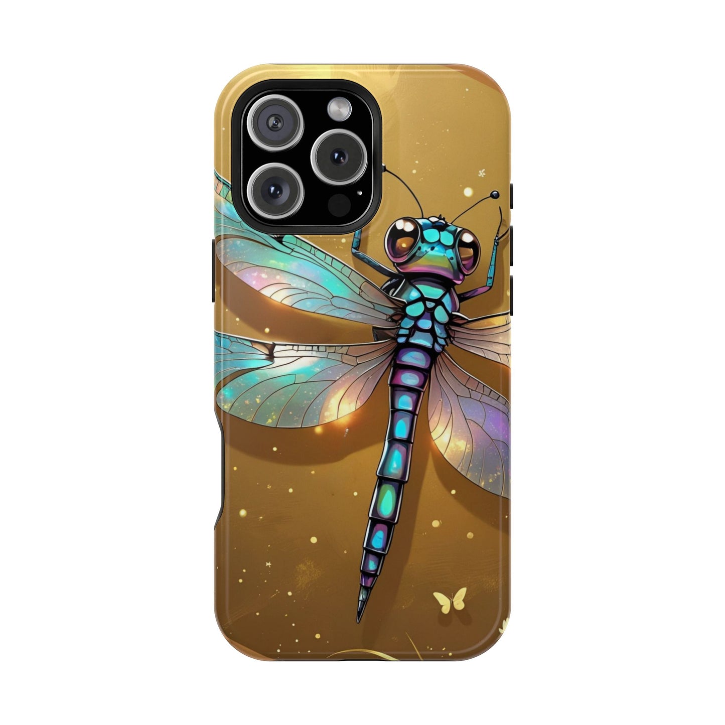 Dragonfly Magnetic Phone Case, Colorful Phone Cover, Gift for Nature Lovers, Unique Phone Accessory, Eco-Friendly Design