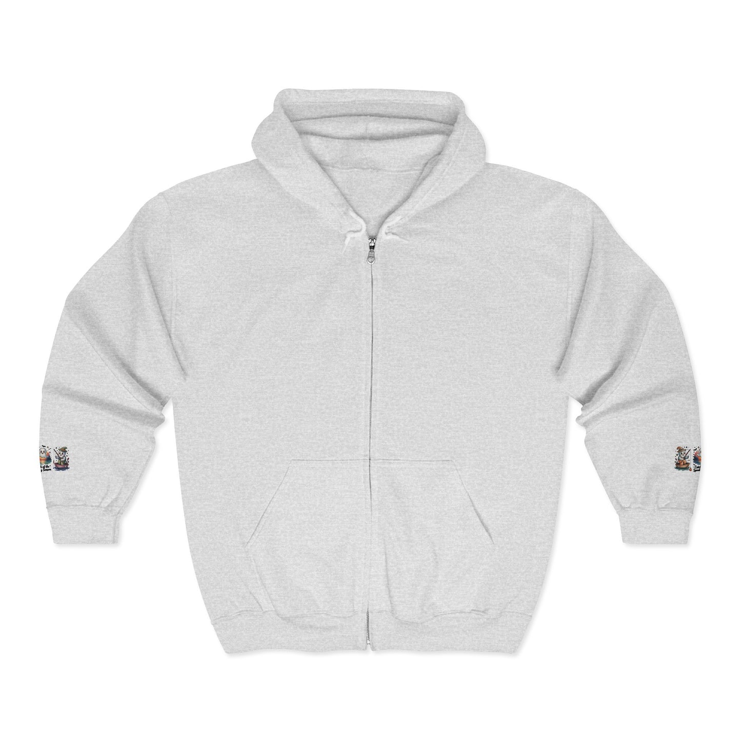 Cozy Unisex Zip Hoodie with Custom Design | Casual Fashion, Gift for Him/Her, Everyday Comfort, Stylish Layering