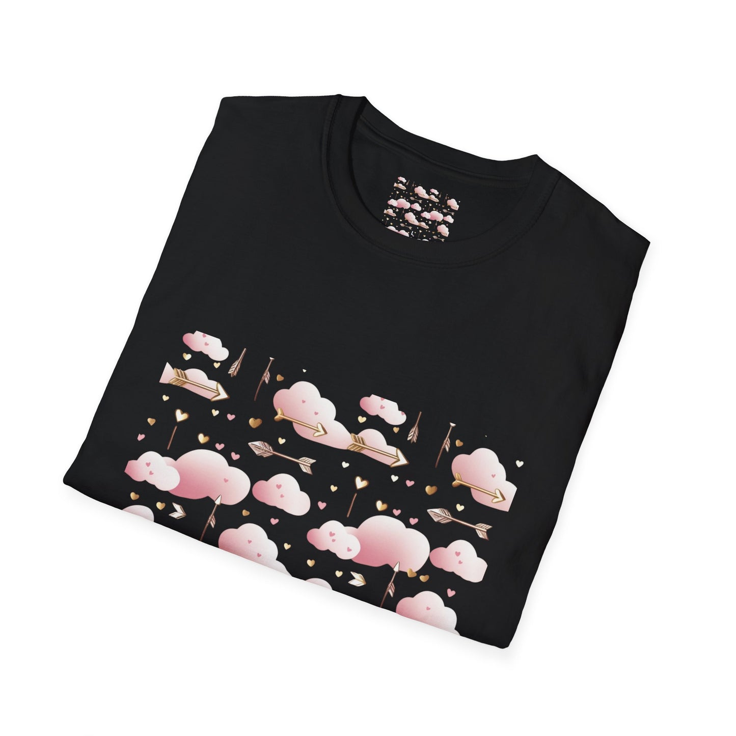 Camiseta de estilo suave Cotton Candy Dreams: bonito diseño en tonos pastel para un uso informal y divertido 
