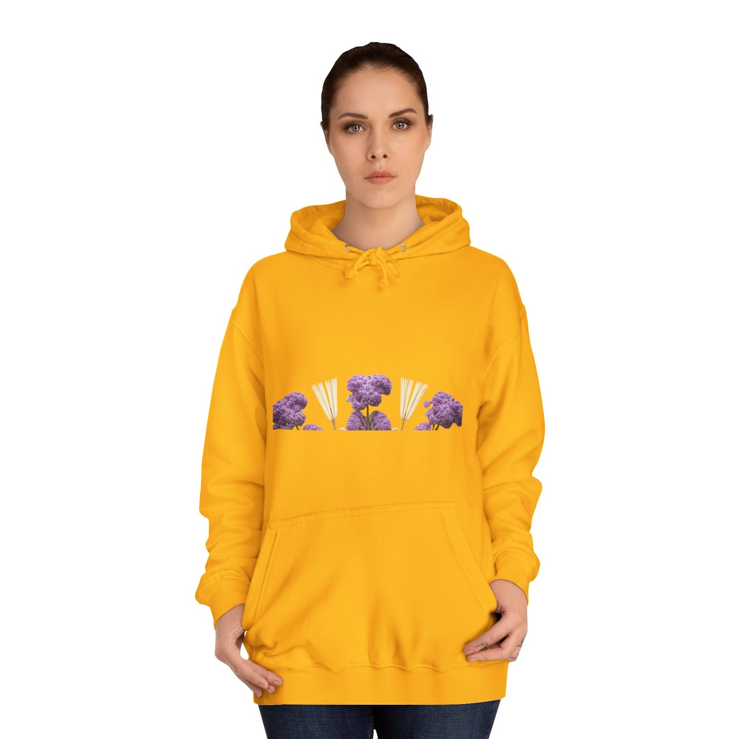 Trendy College Hoodie with Floral Mandala Design, Women's Pullover, Cozy Gift for Students, College Apparel, Casual Wear, Comfortable [...]