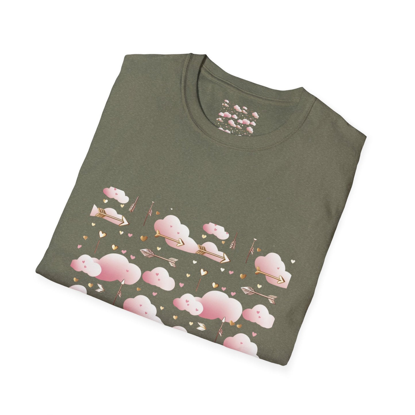 Camiseta de estilo suave Cotton Candy Dreams: bonito diseño en tonos pastel para un uso informal y divertido 