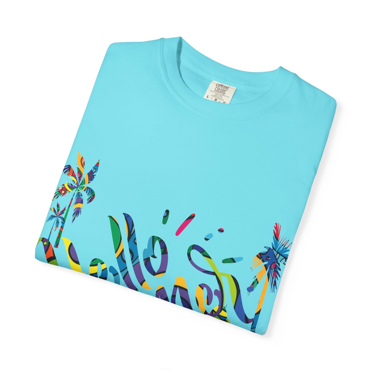 Gold Heart Pattern Women T-Shirt