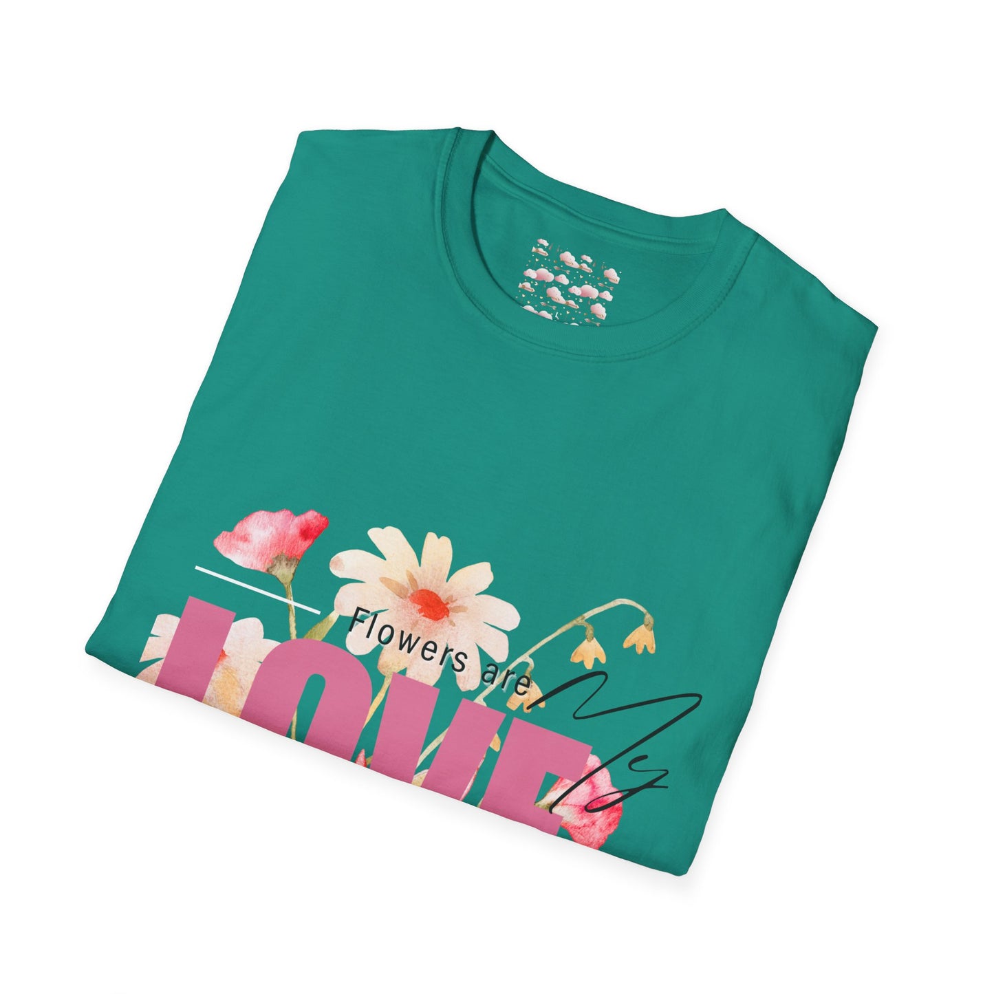 Camiseta de estilo suave Cotton Candy Dreams: bonito diseño en tonos pastel para un uso informal y divertido 