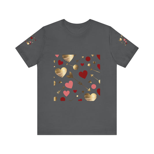 Romantic Hearts Short Sleeve Tee