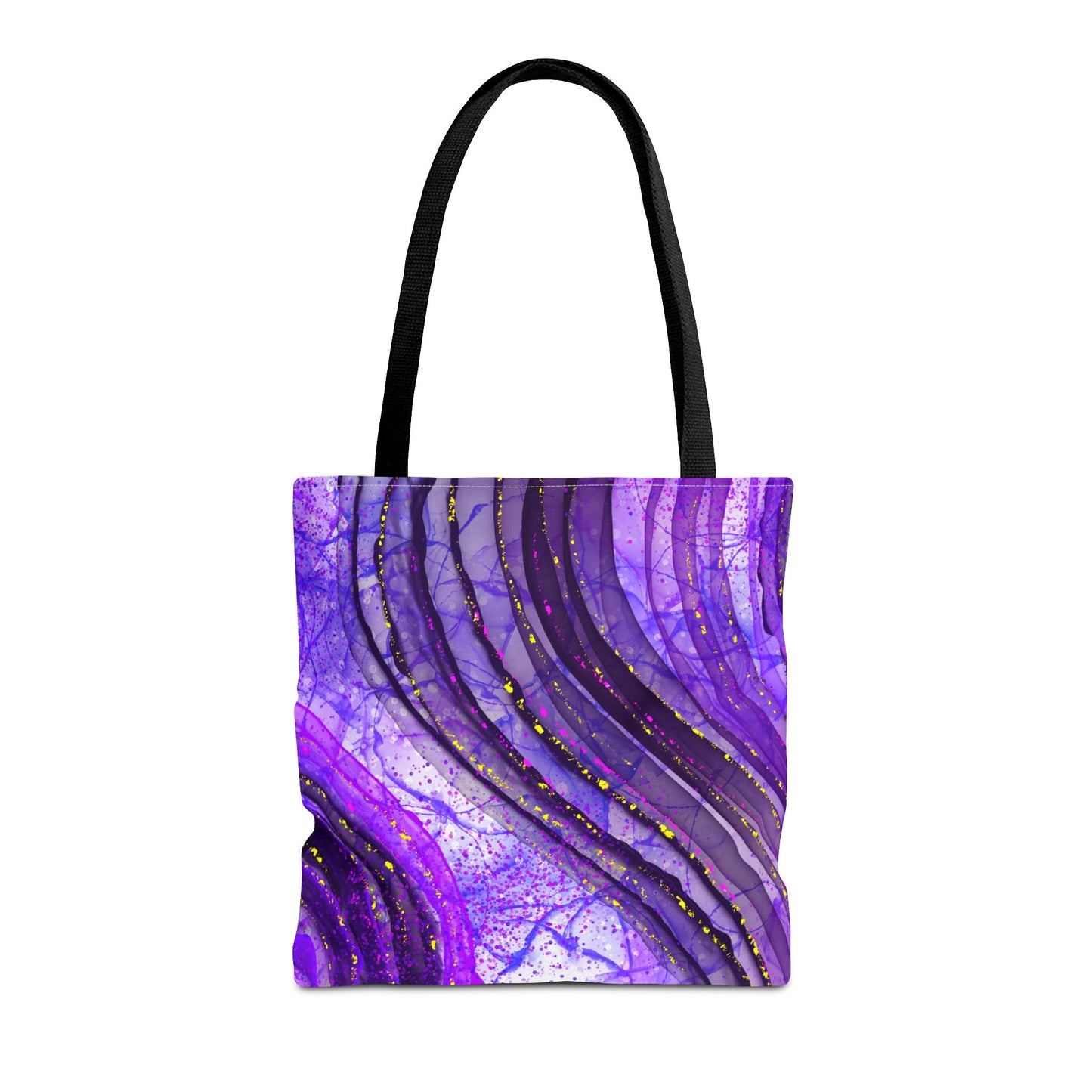 Artistic Purple Tote Bag - Stylish & Colorful Accessory for Every Occasion