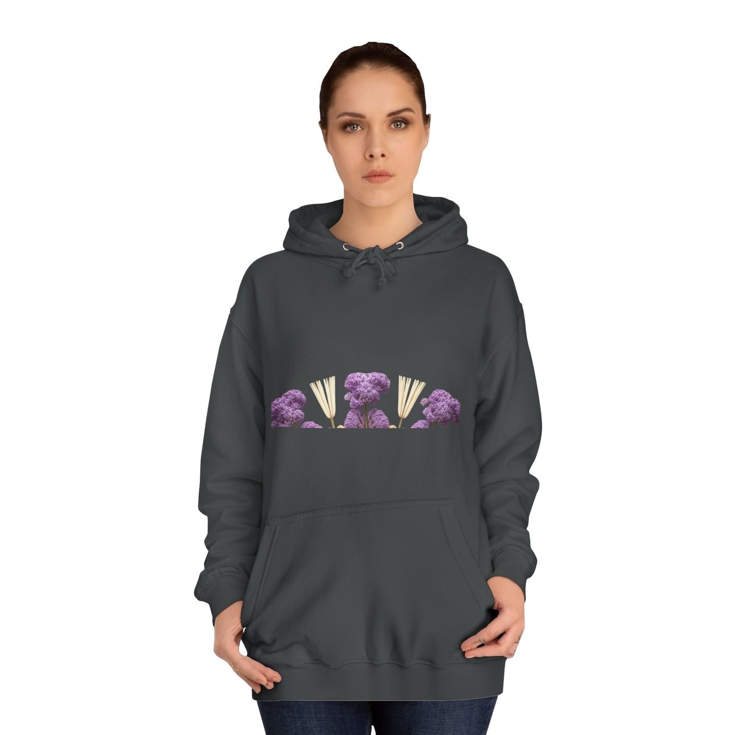 Trendy College Hoodie with Floral Mandala Design, Women's Pullover, Cozy Gift for Students, College Apparel, Casual Wear, Comfortable [...]
