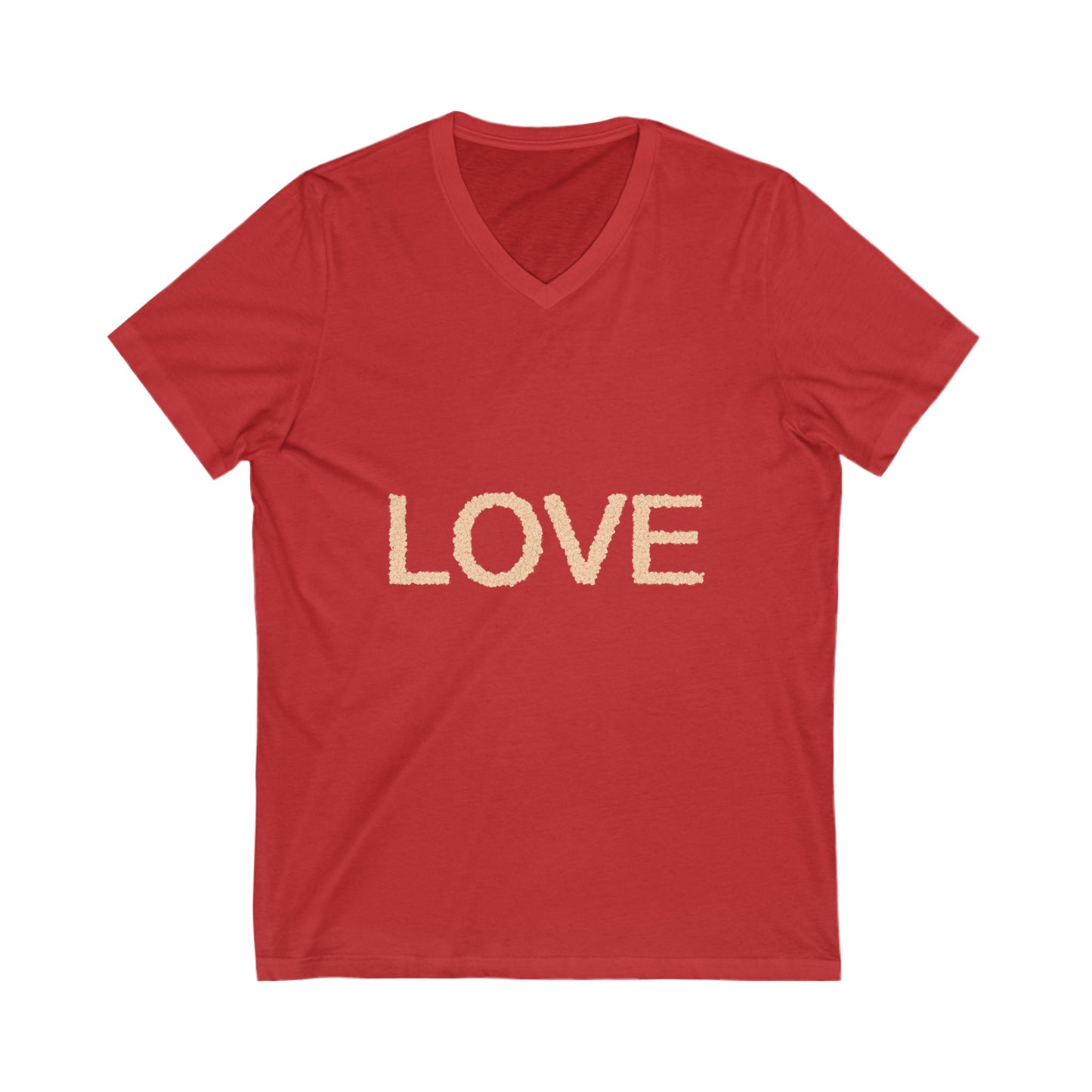 Love V-Neck Tee - Perfect for Valentine's Day & Everyday Wear